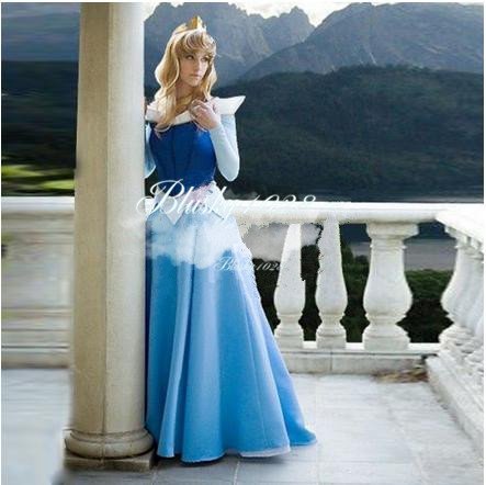 Amazon.co.jp: コスプレ衣装 +ウィッグ ディズニー 眠れる森の美女