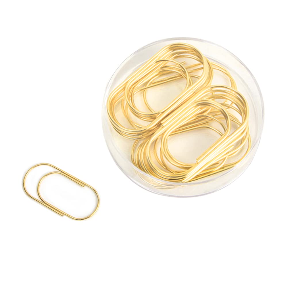 Amazon | ゴールドジャンボビッグペーパークリップ、特大ゴールド