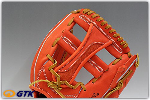 Amazon | 久保田スラッガー KSN-24PS Fオレンジ×タン紐 軟式用グラブ