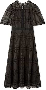 Amazon.co.jp: [セルフォード] プレイドパターンチュールドレス