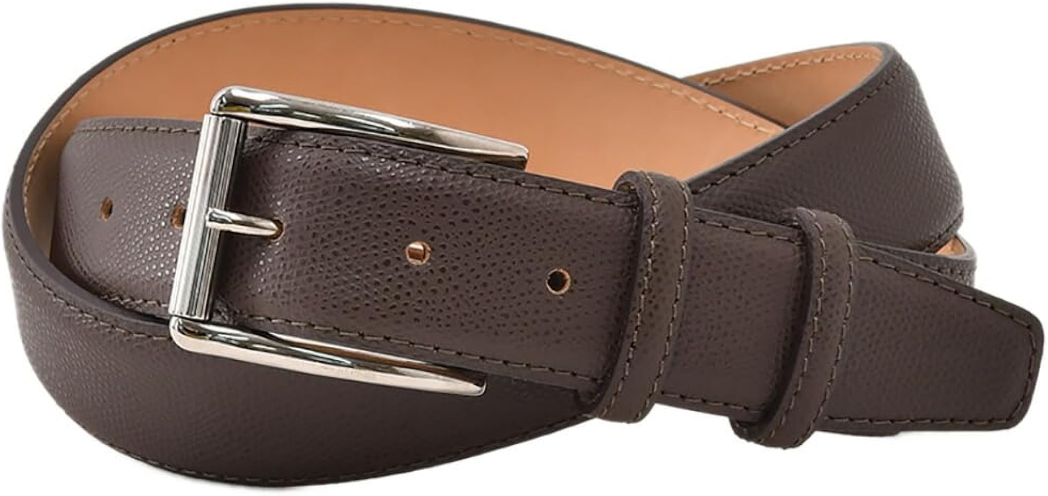 Amazon | [プレディビーノ] レザー ベルト メンズ イタリアンレザー