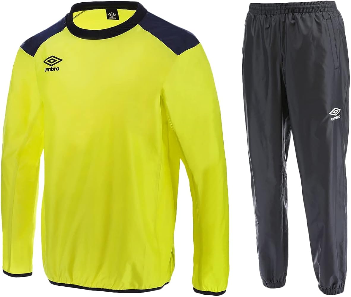 Amazon | [アンブロ] ピステ 上下 メンズ ウインド 防風 はっ水 薄手