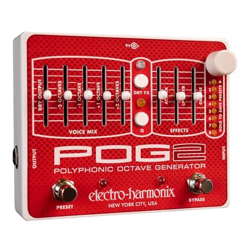 Amazon.com: Electro-Harmonix POG2 Polyphonic Octave Generator