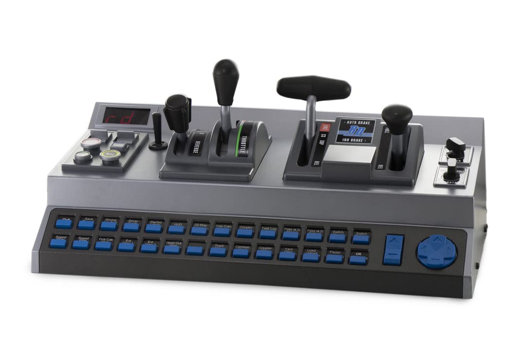 Amazon.com: RailDriver USB Desktop Train Cab Controller, Drive