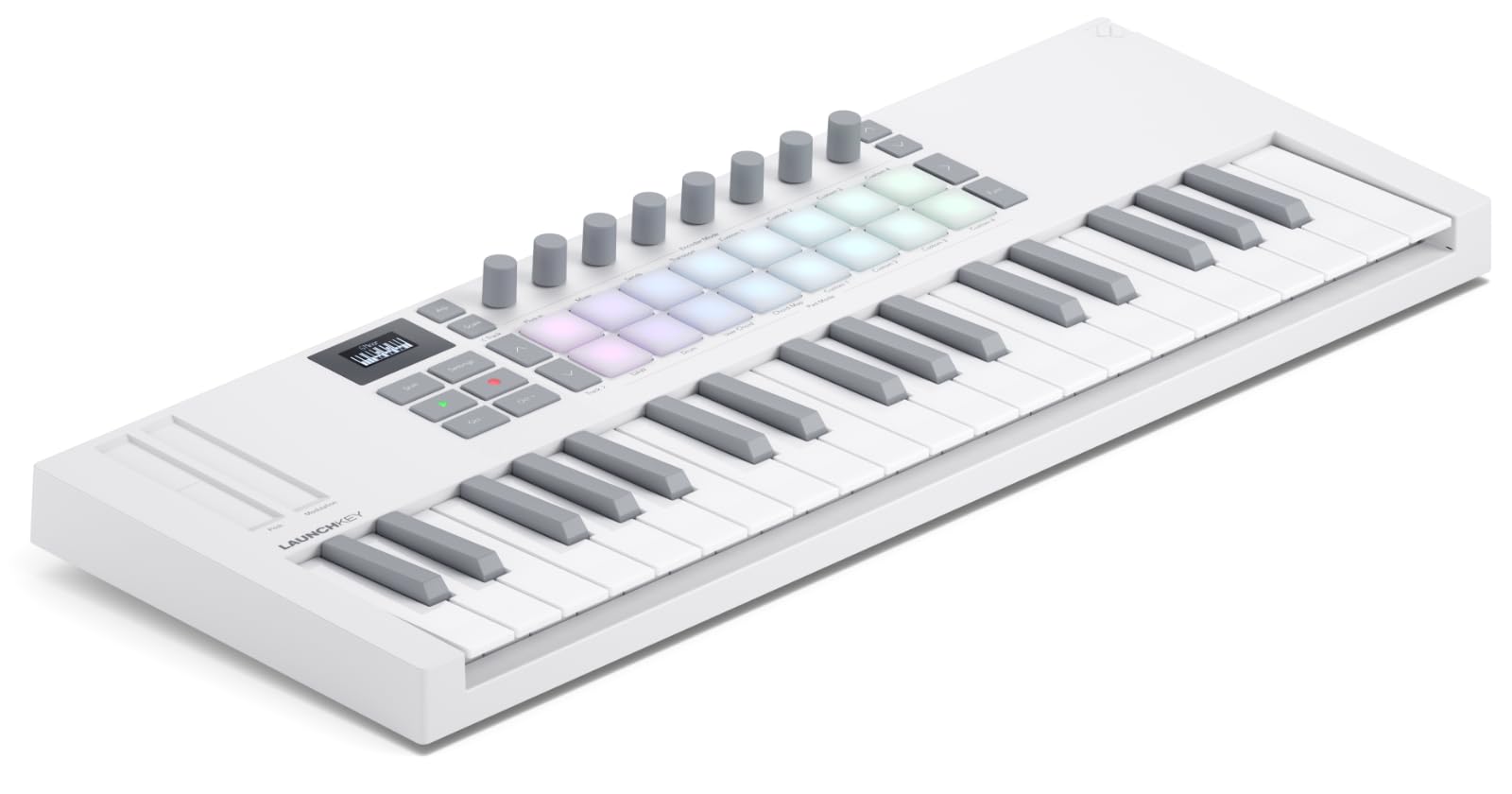 Amazon.com: Novation Launchkey Mini 37 White MK4 — Portable 37