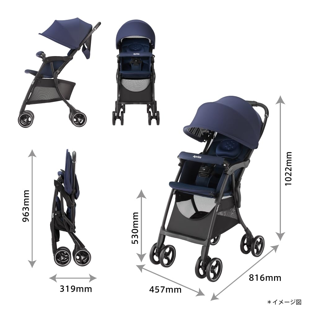 Amazon.co.jp: Aprica(アップリカ) A型ベビーカー クルリー 1か月~36か