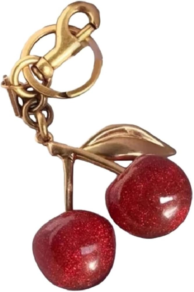 Amazon.co.jp: 2025年 チェリーバッグチャーム コーチバッグペンダント