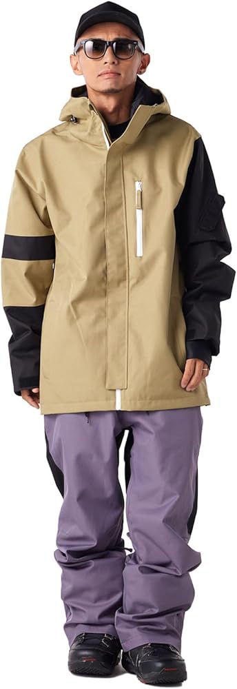 Amazon.co.jp: [ダブルレイ] スノーボードウェア メンズ 上下セット 全