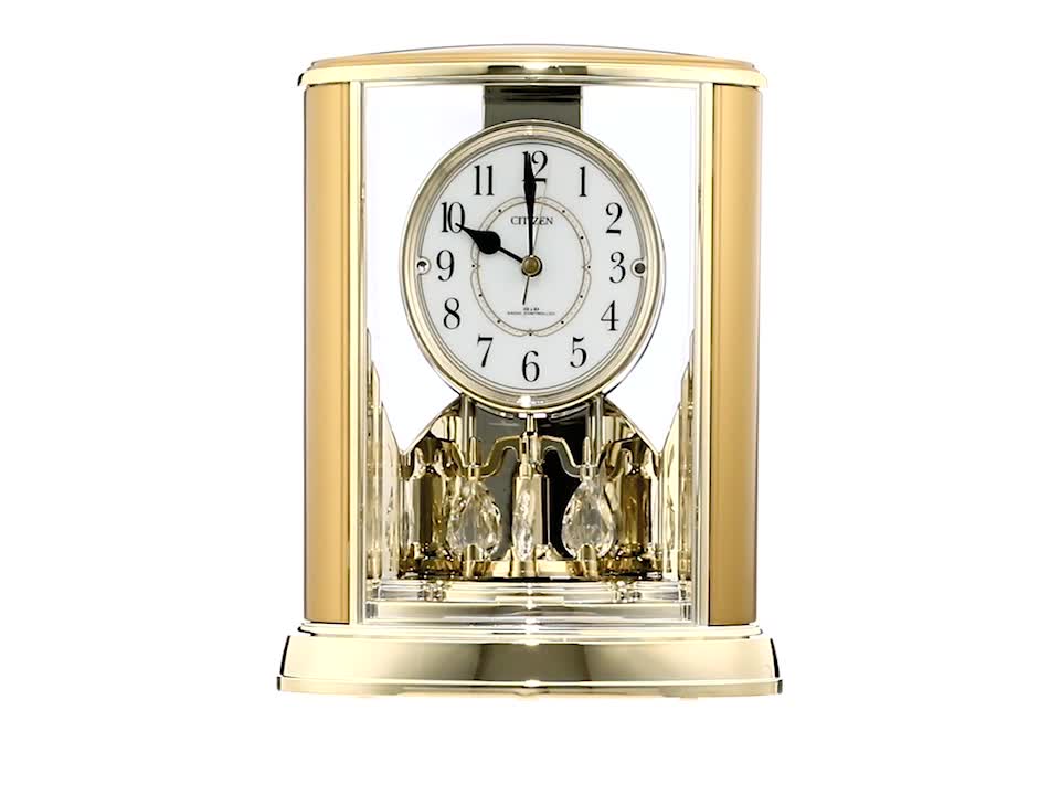 Amazon.co.jp: リズム(RHYTHM) シチズン 置き時計 電波時計 アナログ