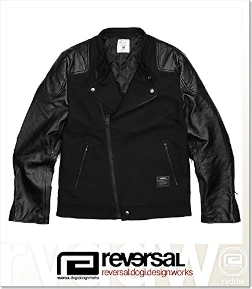 Amazon | [リバーサル] GI RIDERS LEATHER JACKET (JACKET)(rv17aw002