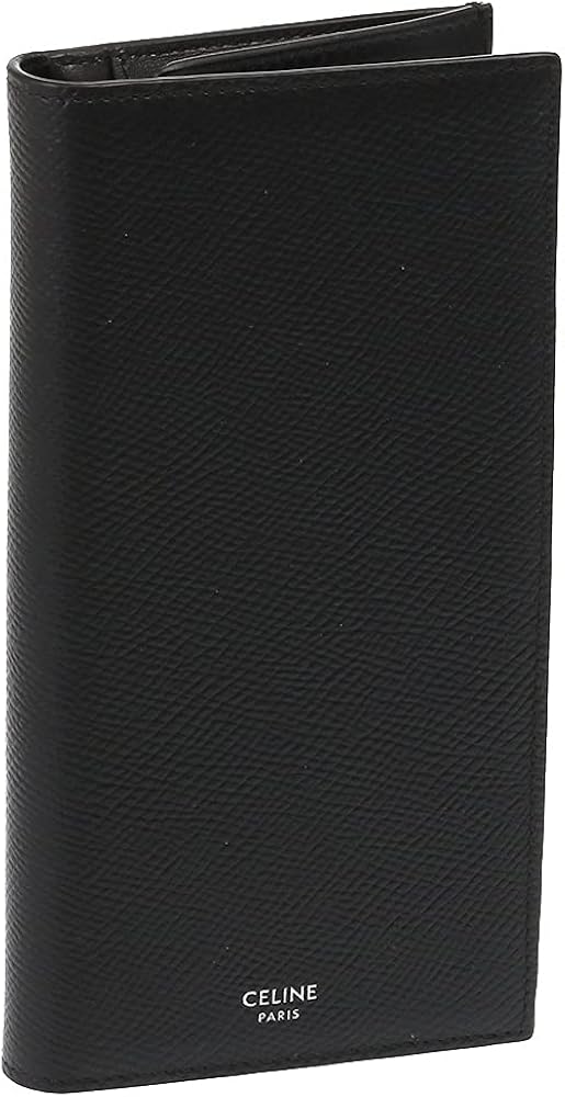 Amazon | [セリーヌ] 2つ折り長財布 メンズ 10C86 3BEN 38SI ブラック