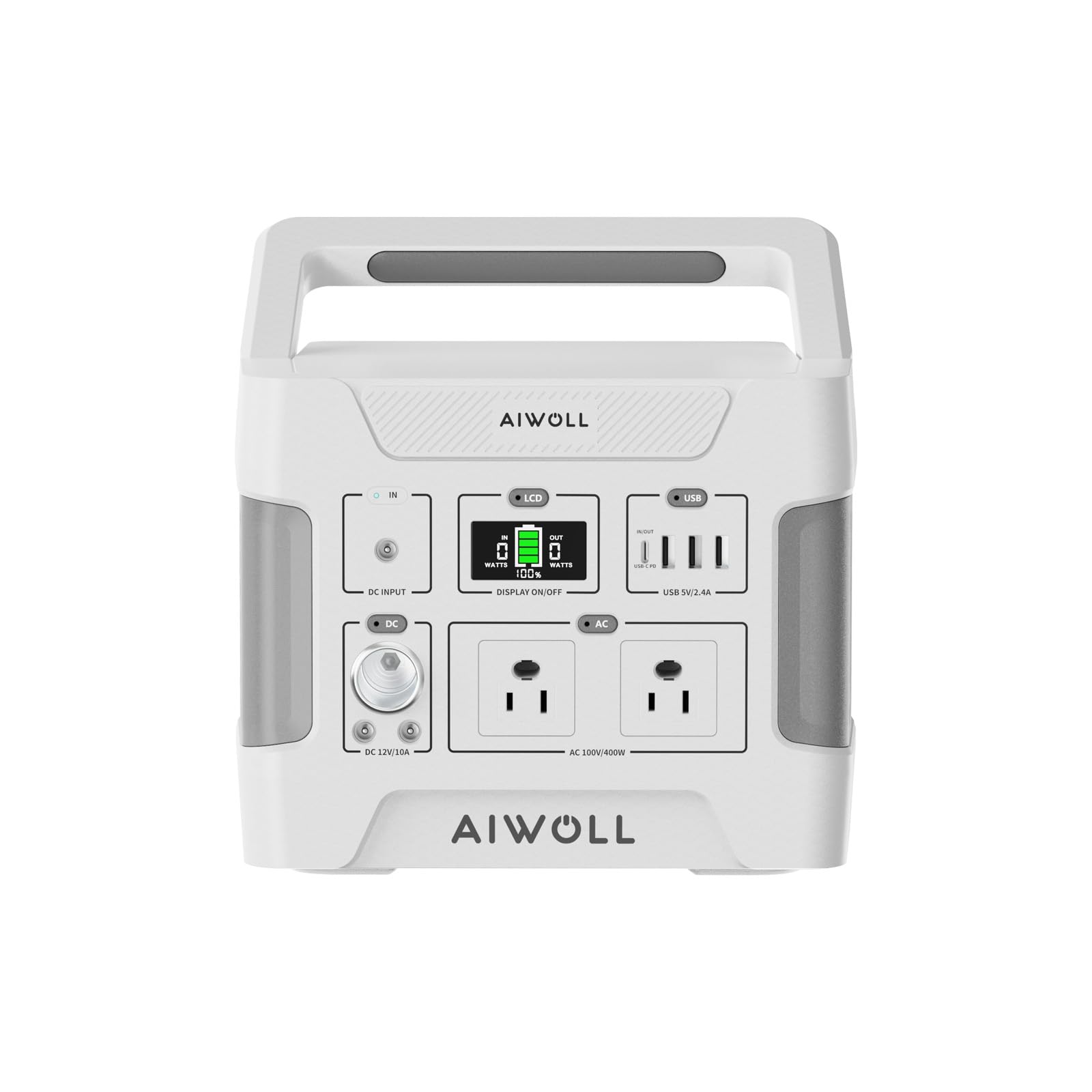 Amazon.co.jp: AIWOLL ポータブル電源 リン酸鉄リチウム 355Wh