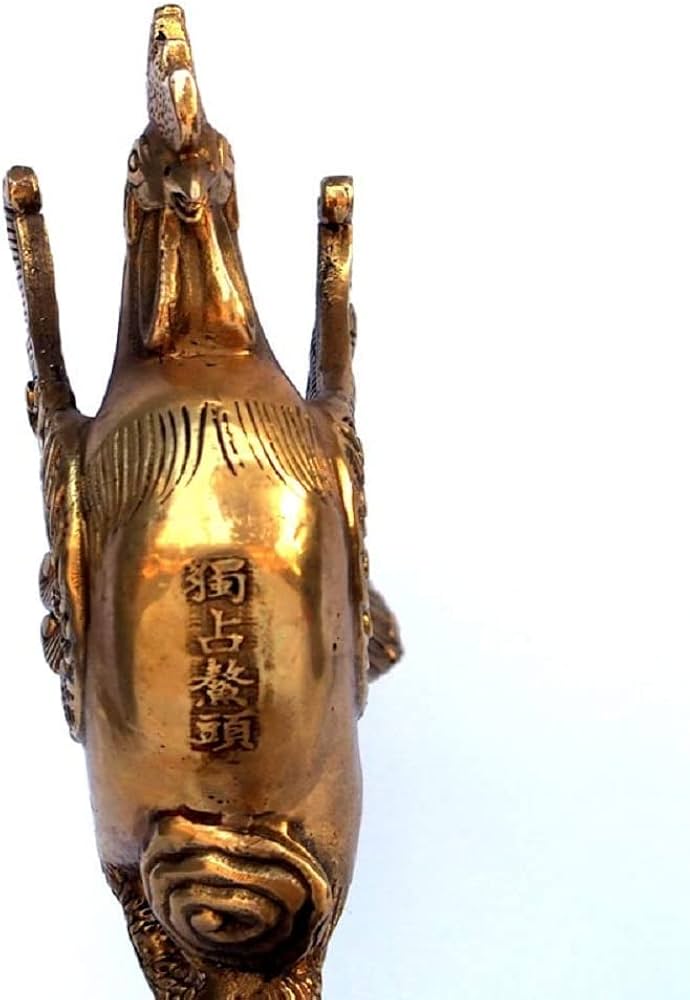 古銅 亀・鳳凰 中国古玩 銅製置物 2点 古銅 亀・鳳凰 中国古玩 銅製