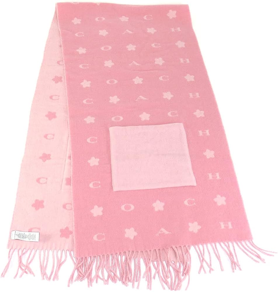 Amazon | [コーチ] マフラー ストール レディース 星 スター ロゴ