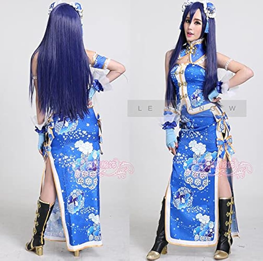 Amazon.co.jp: [LELE] 園田海未 ラブライブ! コスプレ衣装 チャイナ