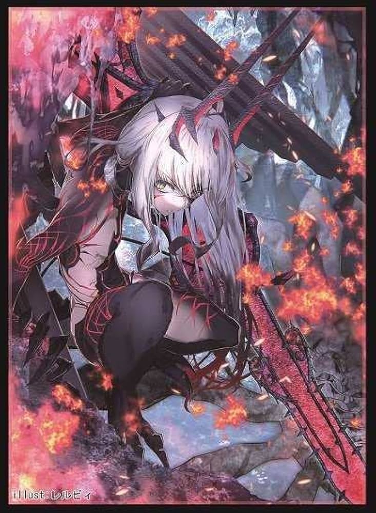 Amazon.co.jp: FGO Fate メリュジーヌ スリーブ 赤 : ホビー