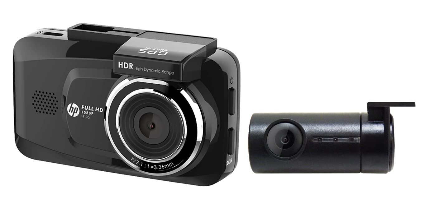 新品 ヒューレット・パッカード hp ドライブレコーダー 前後カメラ