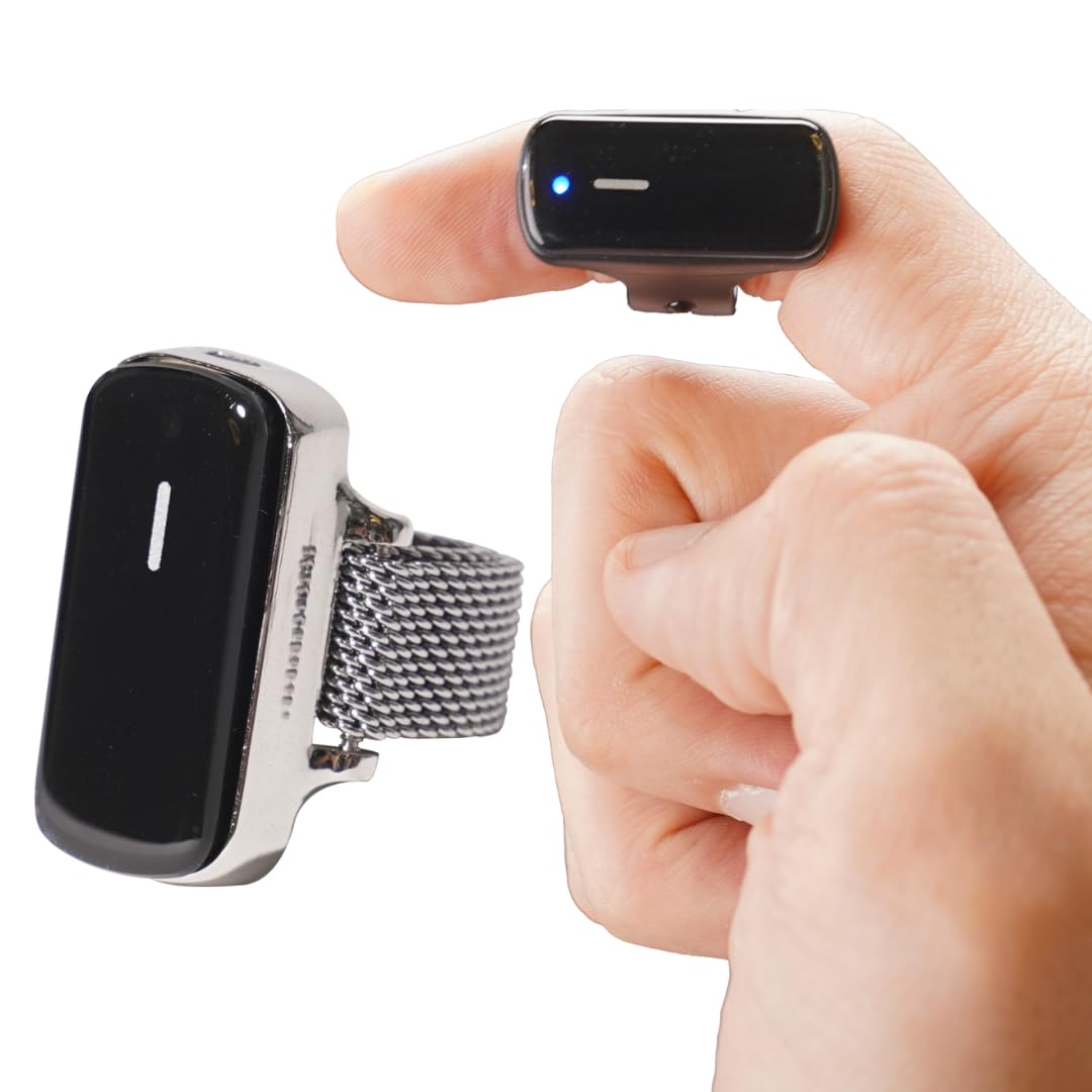 Amazon | VANZY2.0 リングマウス Bluetooth ワイヤレス ブラック