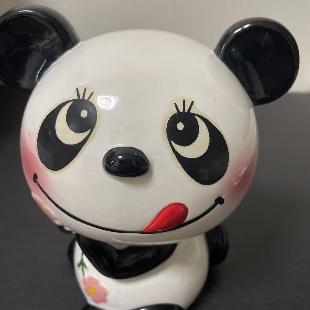 Amazon.co.jp: 内藤ルネ パンダ貯金箱 ルネパンダ 陶器 : ホビー
