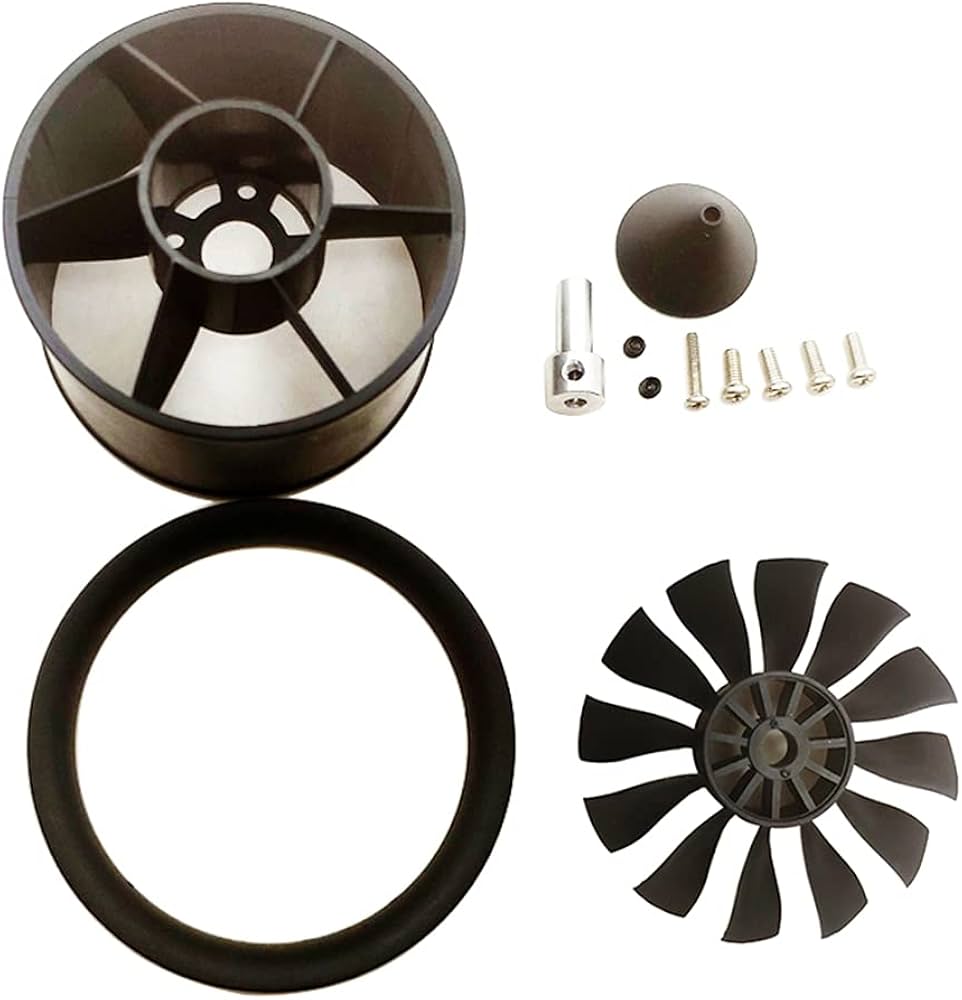 Amazon.com: JFtech CW 50mm Ducted Fan Unit 12-Blade CW Positive