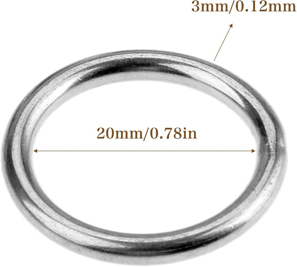 Amazon.co.jp: 5個入り ステンレス鋼 Oリング 溶接 ステンレススチール