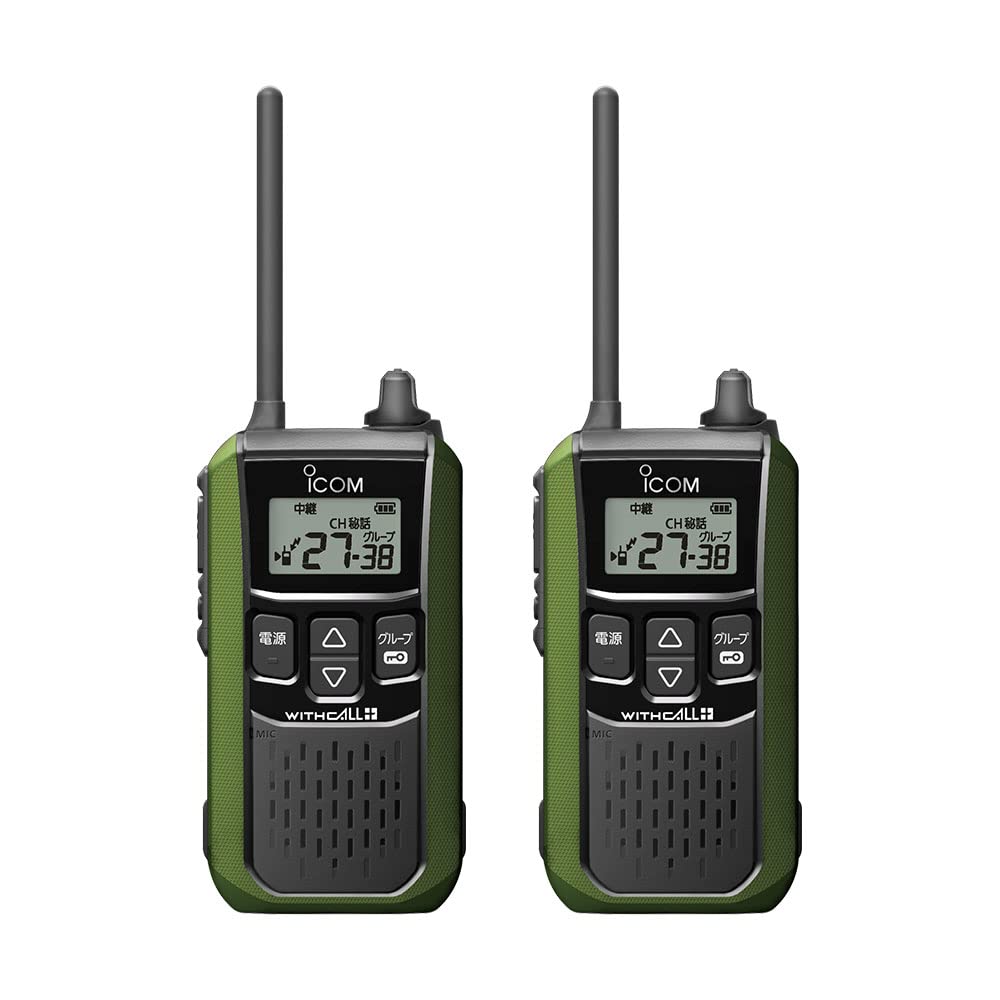 ICOM IC-μ3 トランシーバーセット 2台セット ICOM IC-μ3