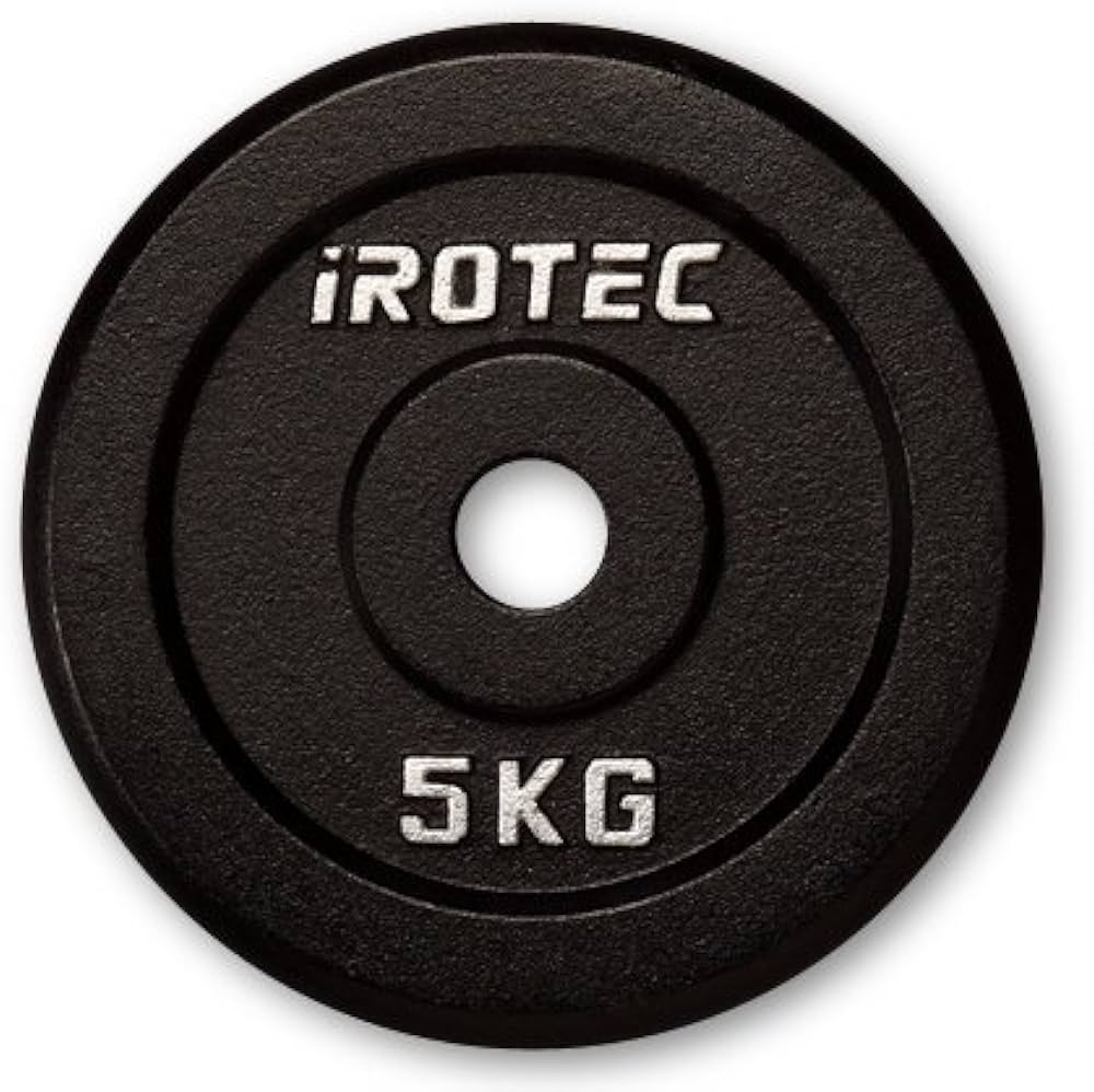 Amazon | IROTEC(アイロテック) アイアンプレート 5KG / ダンベル