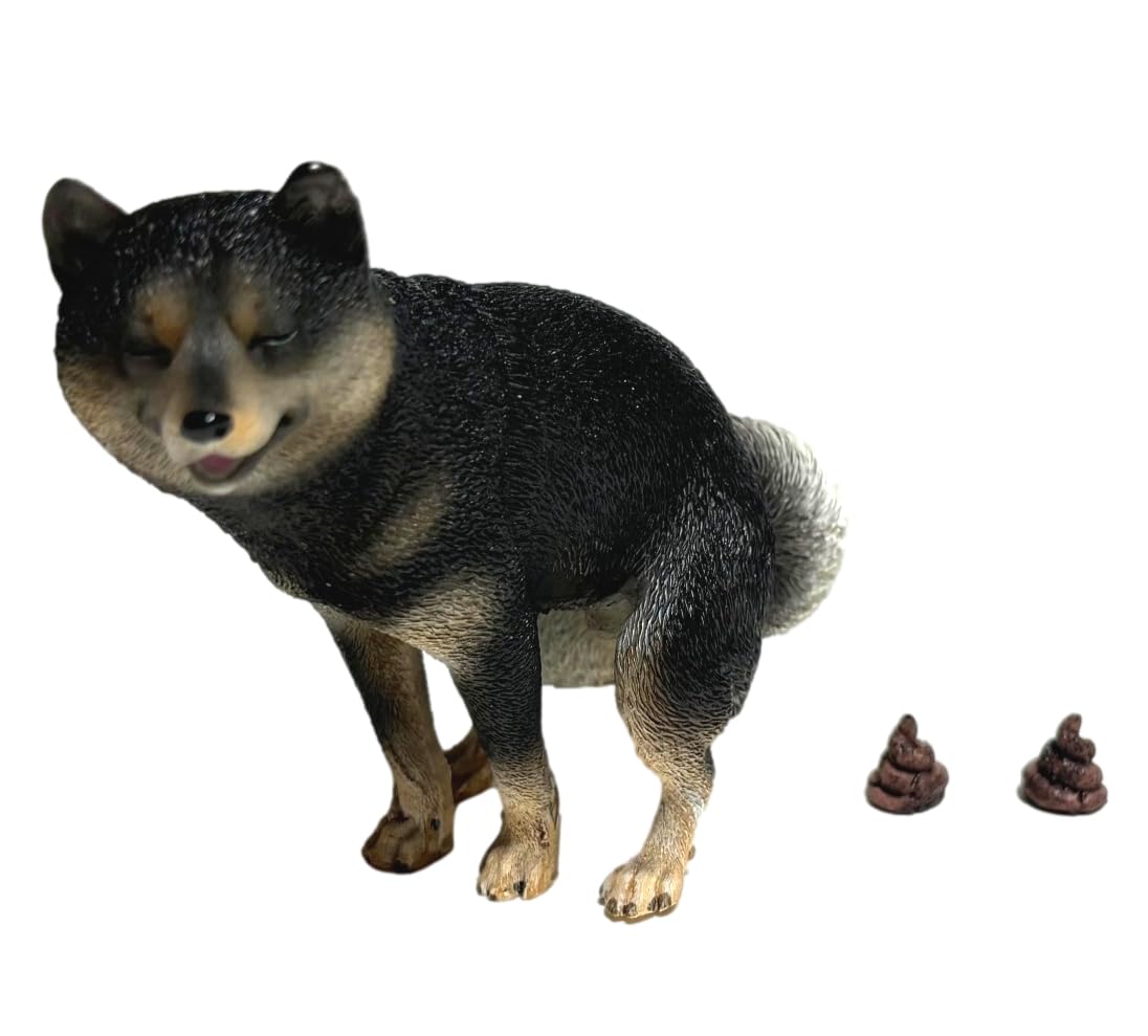 Amazon.co.jp: [Natura Style] 脱糞わんこ モニュメント うんこ 犬