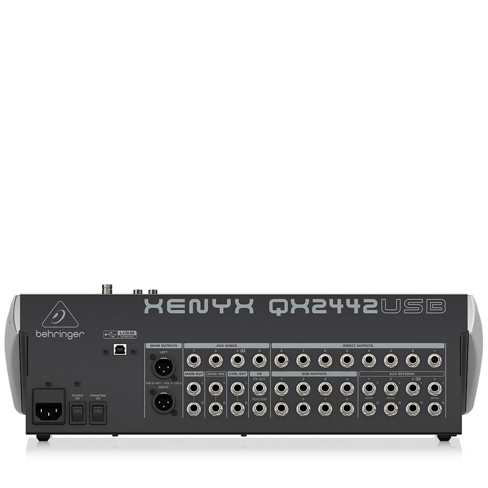 Amazon | BEHRINGER ベリンガー QX2442USB マルチエフェクター搭載USB