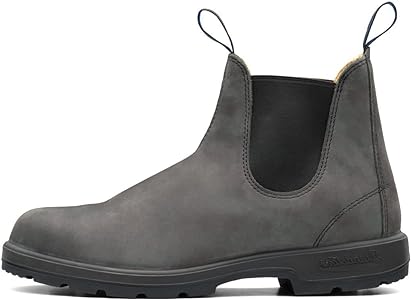 Amazon | [ブランドストーン] ブーツ サイドゴア ラスティックブラック