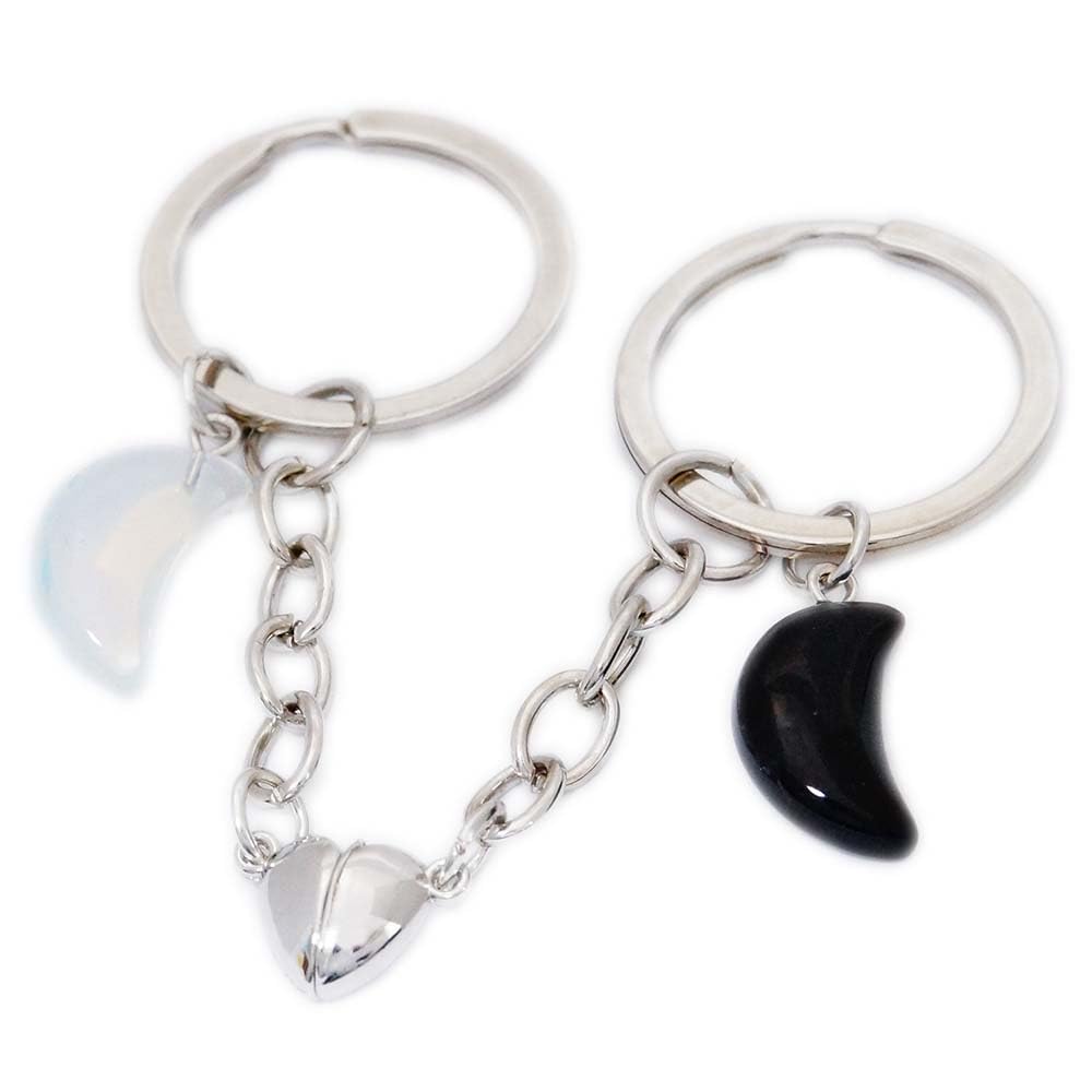 Amazon.co.jp: ペアキーホルダー 磁石でくっつく ミニハート