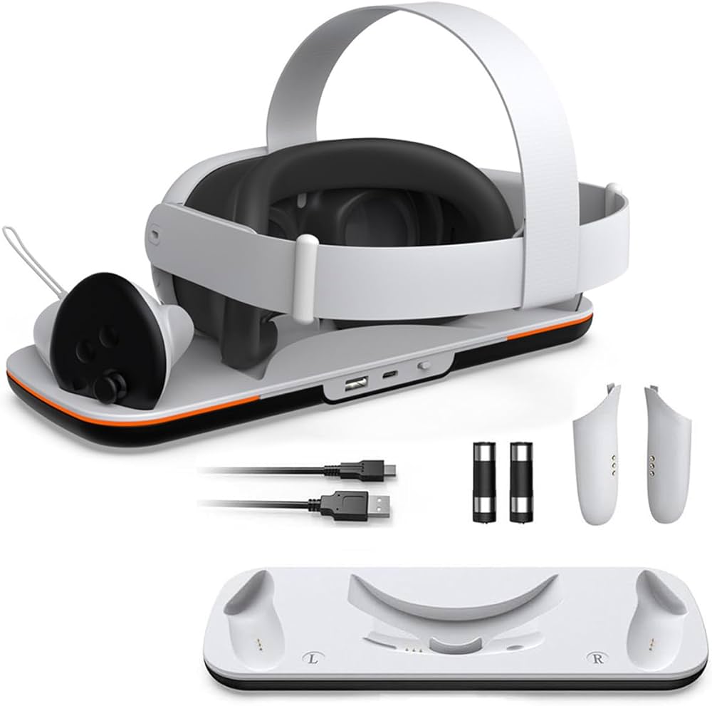 メタクエスト3S 充電ドック付き 使用3ヶ月 汚れあり メタクエスト3S