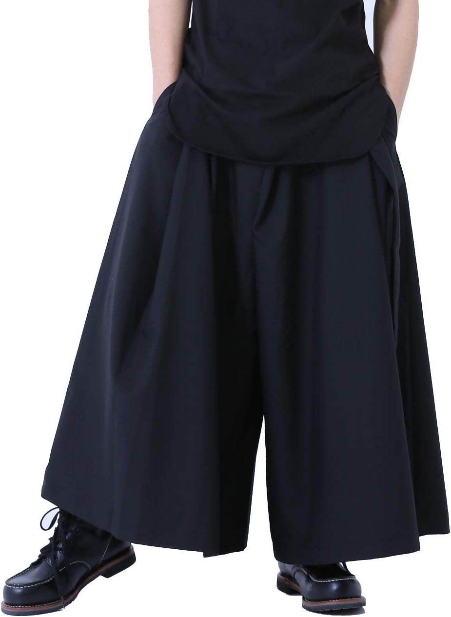 Amazon.co.jp: [アズスーパーソニック] ガウチョパンツ ロング丈