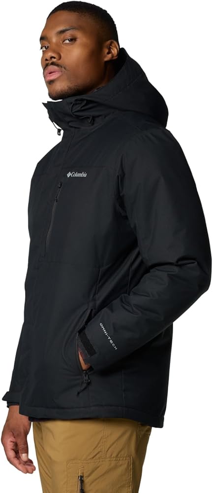 Columbia Men's Tipton Peak III Insulated Jacket, Black, Small at