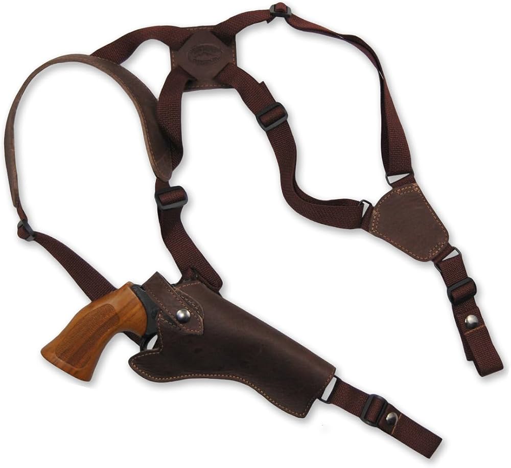 Amazon.co.jp: 新しいBarsonyブラウンレザークロスハーネス垂直