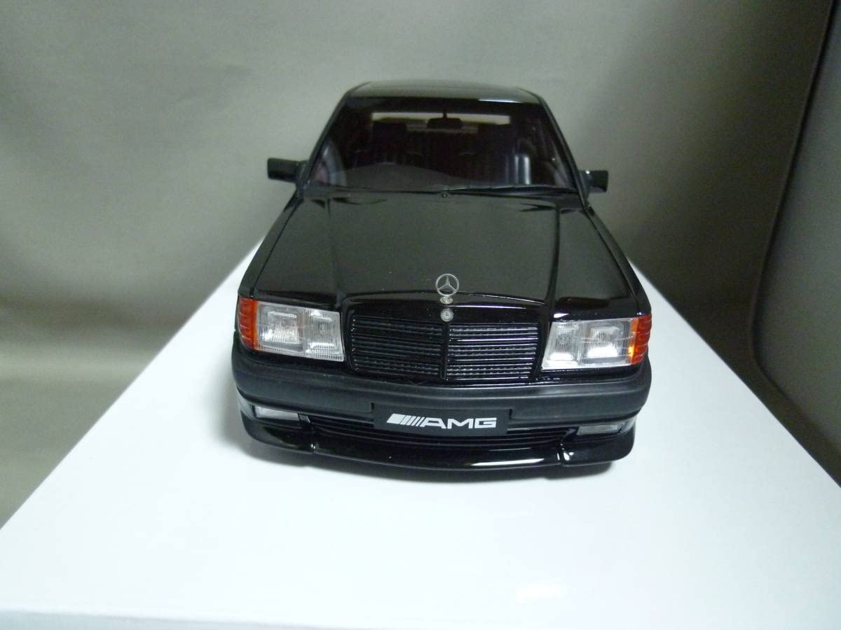オートモービルOTTO AMG 190E2.3ブラック 1/18 絶版 希少 オート