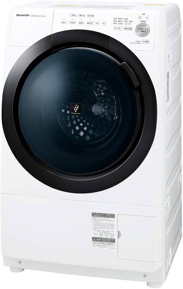 Amazon | シャープ ドラム式 洗濯乾燥機 ヒーターセンサー乾燥 左開き