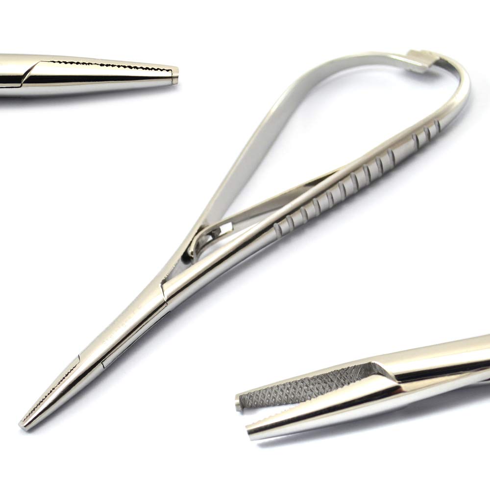 Amazon.com : Dental Mathieu Needle Holder With Hook 14cm