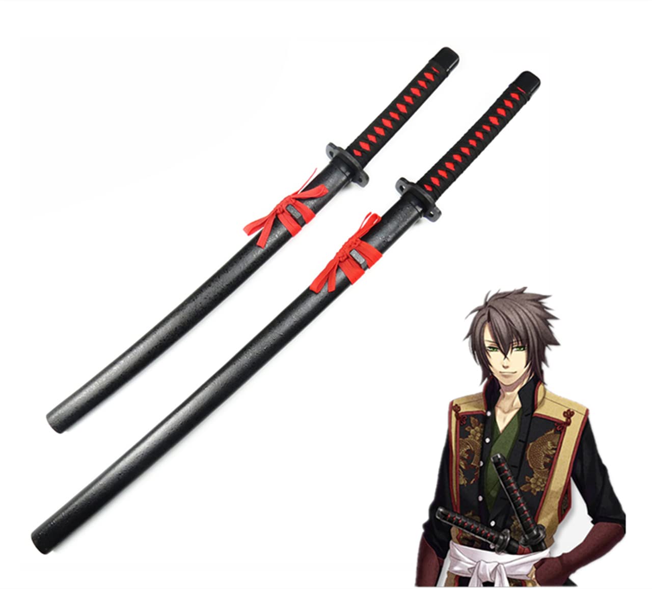 Amazon.co.jp: yuanqing 薄桜鬼 沖田総司 おきた そうじ コスプレ 道具