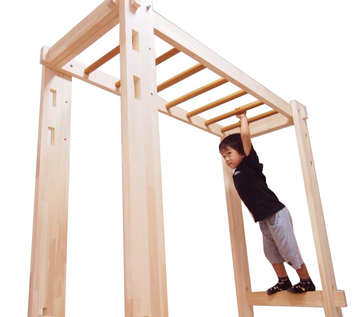 Amazon｜watsumi 日本製 遊びながらトレーニング うんてい 雲梯 室内