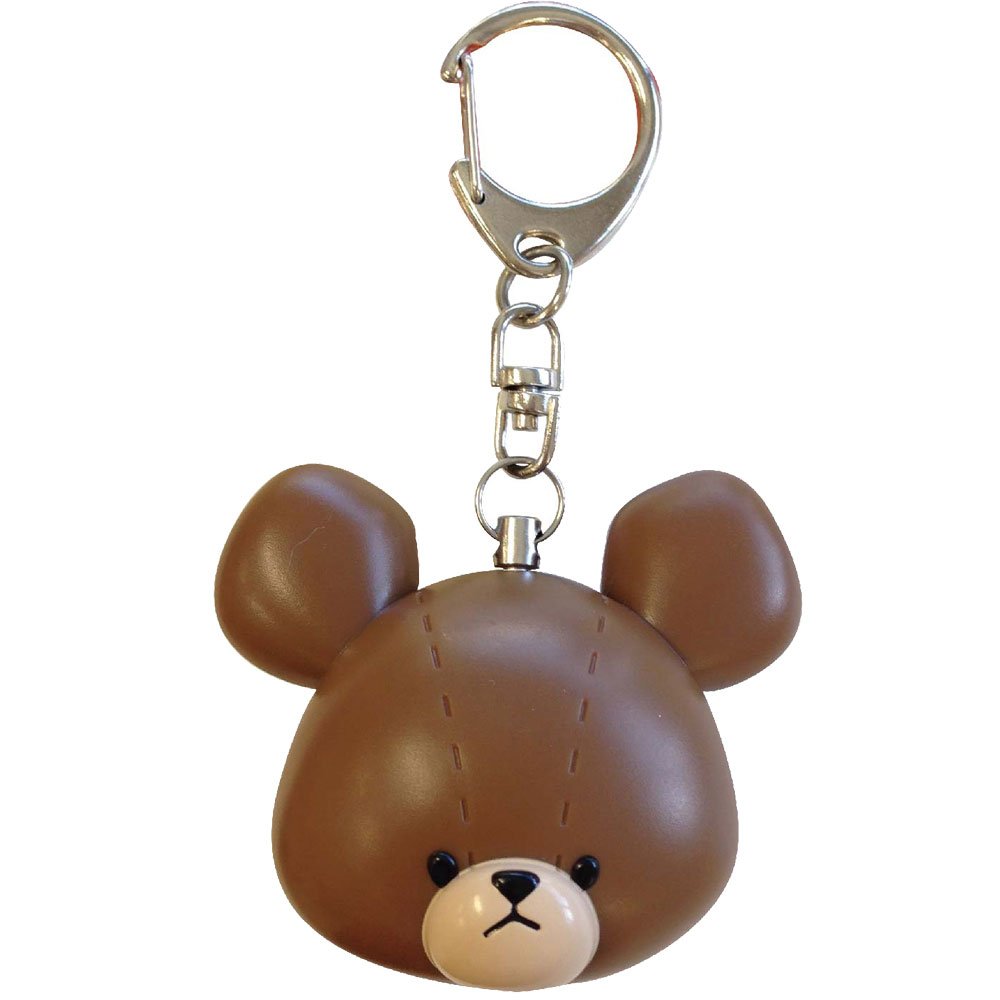 Amazon.co.jp: グルマンディーズ くまのがっこう マスコット防犯ブザー