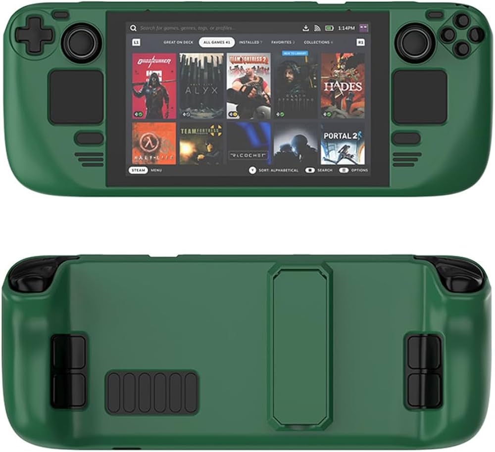 Amazon.co.jp: For Steam Deckケース カバー スチームデック シェル