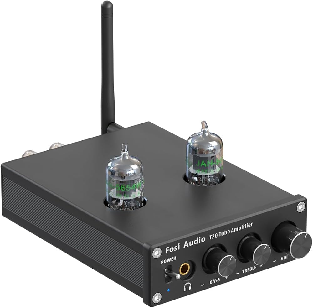 Amazon.co.jp: Fosi Audio T20 Bluetooth 5.0 真空管アンプ
