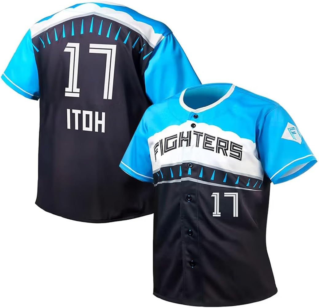 Amazon.co.jp: ハムファイターズ 伊藤 大海 野球ユニフォーム 背番号17