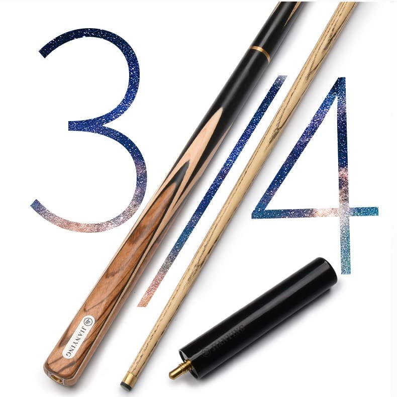 Amazon.co.jp: ビリヤード キュー 3/4セクション手作りビリヤード