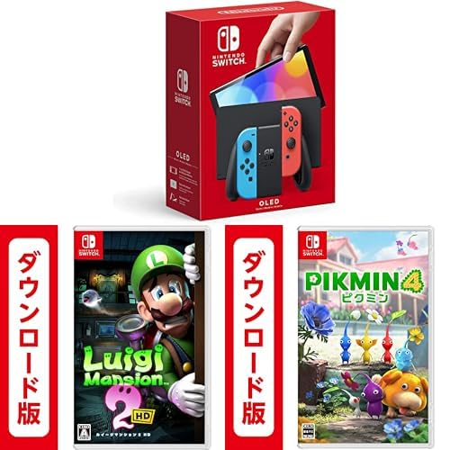 Amazon.co.jp: Nintendo Switch(有機ELモデル) Joy-Con(L) ネオン
