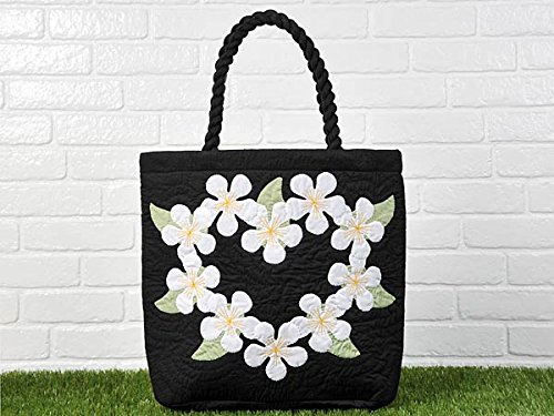 Amazon | ハンドメイド ハワイアンキルト トートバッグ しつけ済み製作