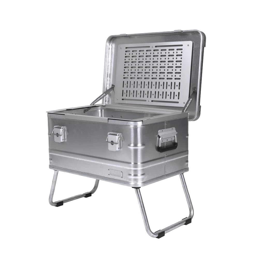 Amazon.co.jp: CAMVIL（カンビル）アルミボックス60L コンテナボックス