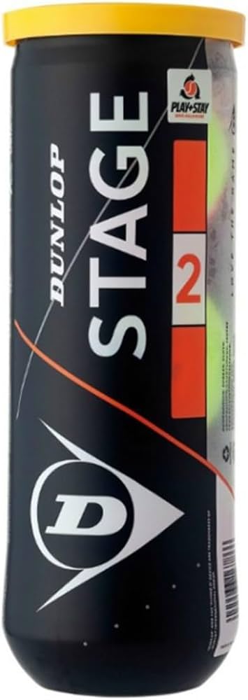 Amazon | DUNLOP(ダンロップ) テニスボール キッズ/ジュニア用 STAGE 2