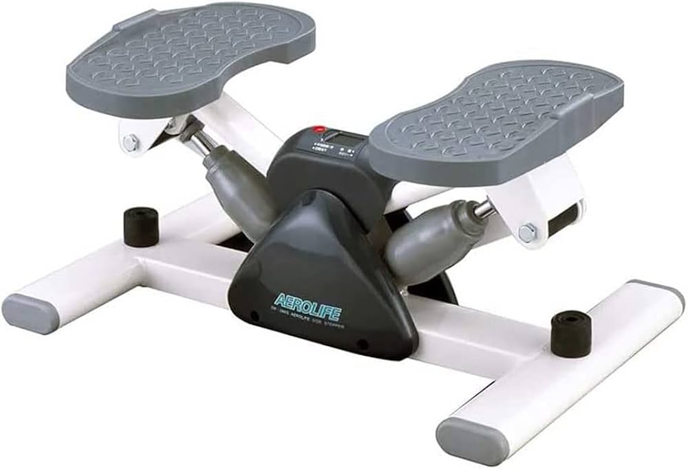 Amazon | エアロライフ ステッパー サイドステッパー 筋トレ 静音 60分